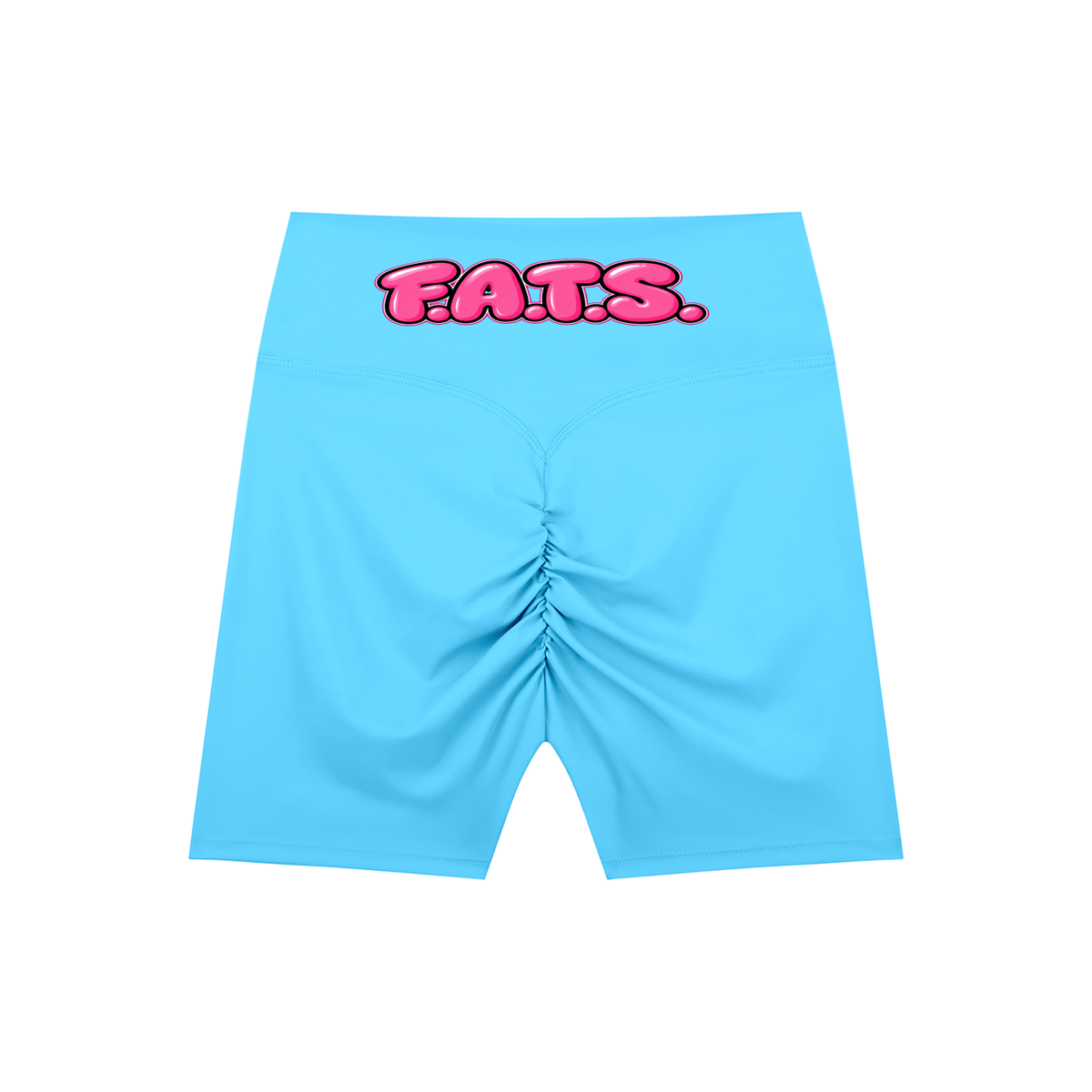 Slim Thick African American High-Waisted Blend Biker Shorts