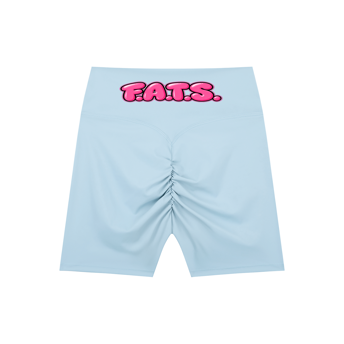 Slim Thick Polynesian High-Waisted Blend Biker Shorts