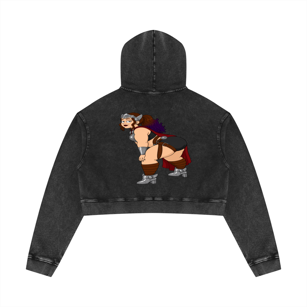 BBW Thor Queen Crop Hoodie