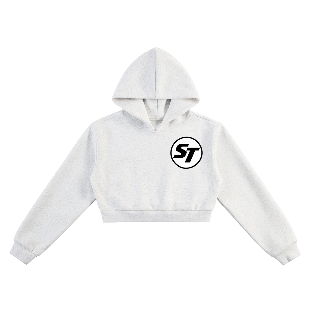 Native Queen Slim Thick Cropped Hoodie