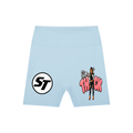 Slim Thick Native American High-Waisted Blend Biker Shorts