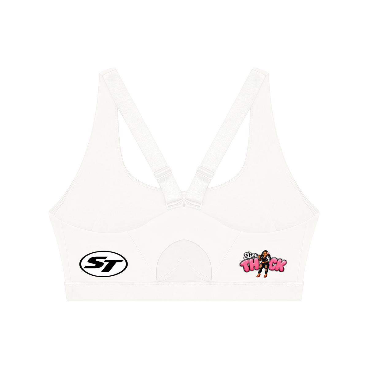 Slim Thick Polynesian Sports Bra