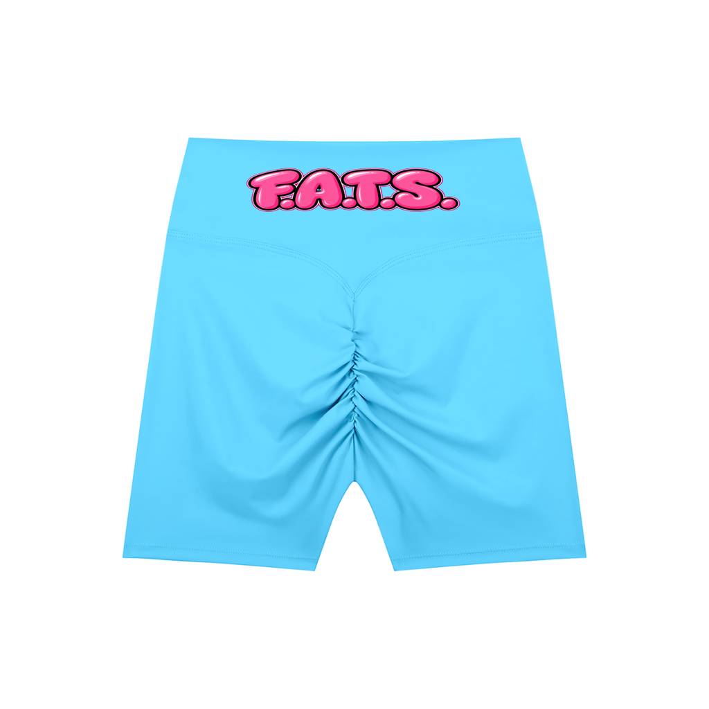 Slim Thick Native American High-Waisted Blend Biker Shorts