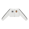 Women's Off-Shoulder Full Zip Hoodie