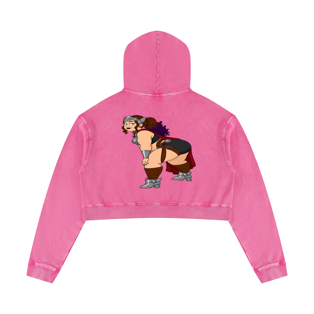 BBW Thor Queen Crop Hoodie