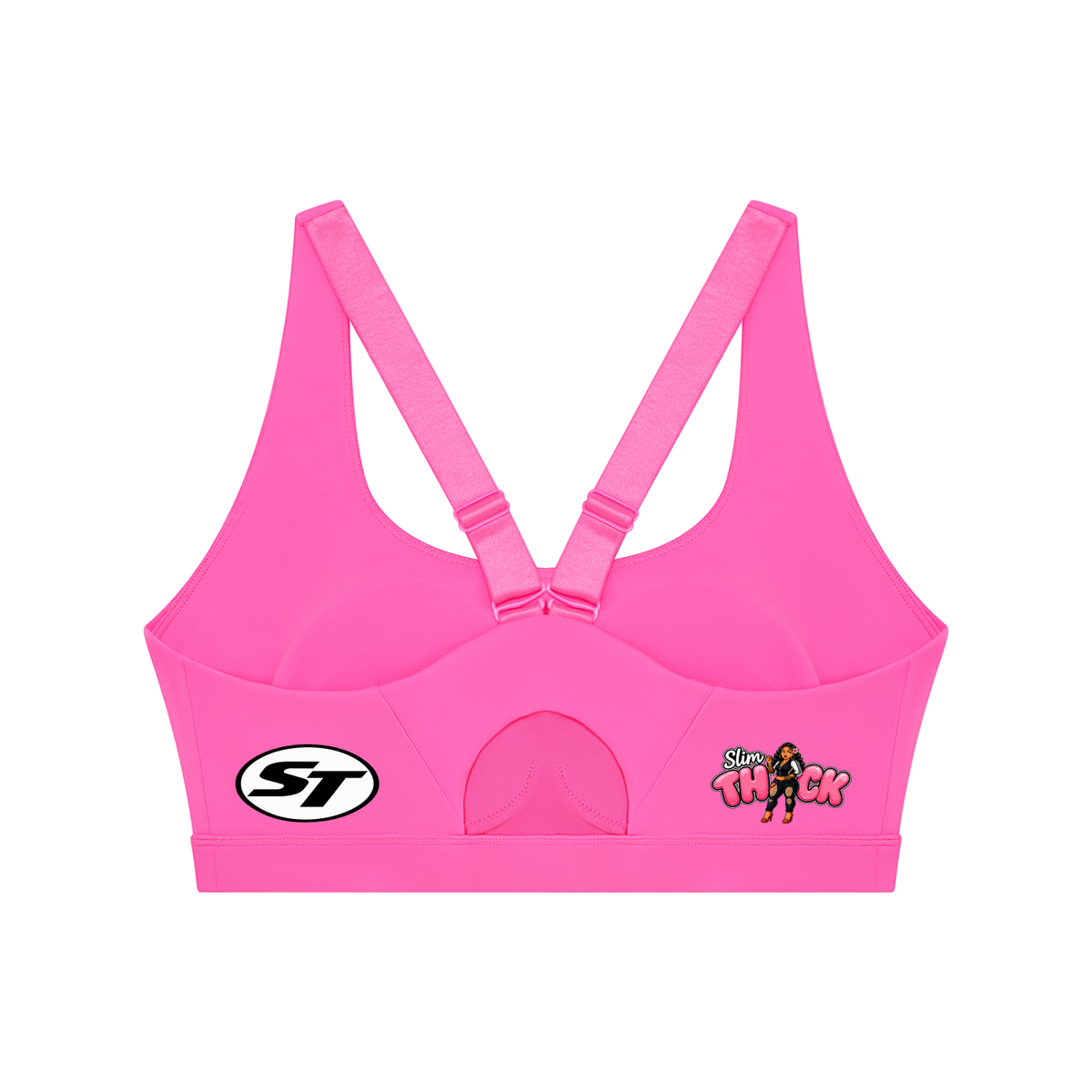 Slim Thick Polynesian Sports Bra