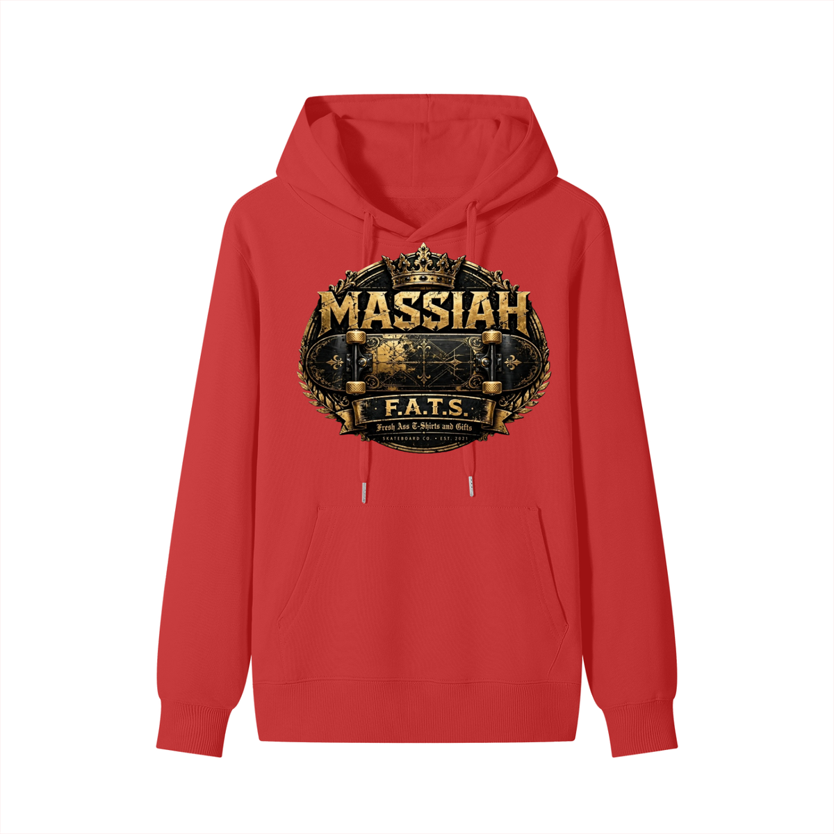 Massiah Skateboard Logo Classic Unisex Cotton Hoodie