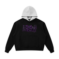 Unisex Fleece Raglan Color Block Hoodie