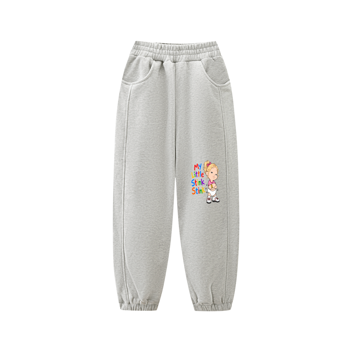 Little Stink Essential Kids' Fleece Jogged Sweatpants