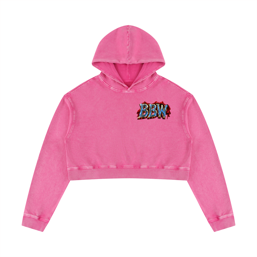 BBW Thor Queen Crop Hoodie