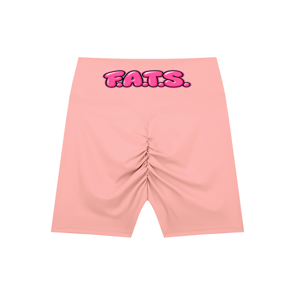 Slim Thick Native American High-Waisted Blend Biker Shorts
