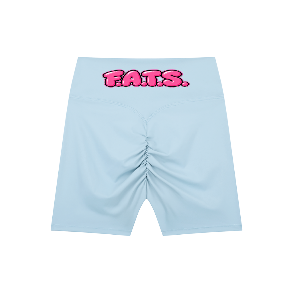 Slim Thick Latina/Dominican High-Waisted Blend Biker Shorts