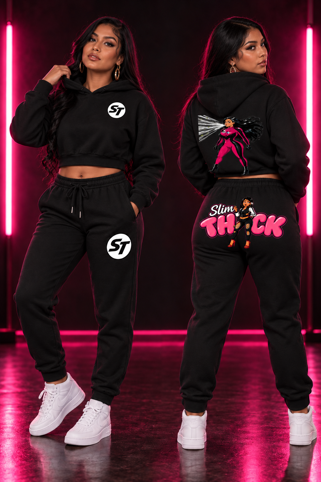 Dominican Queen Slim Thick 2 piece set